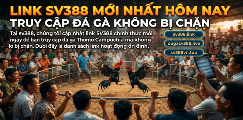 SV388 dragonpoker88 🎖️ Trang Đá Gà Thomo Uy Tín Tháng 09/2026 9 Link vào sv388 mới nhất